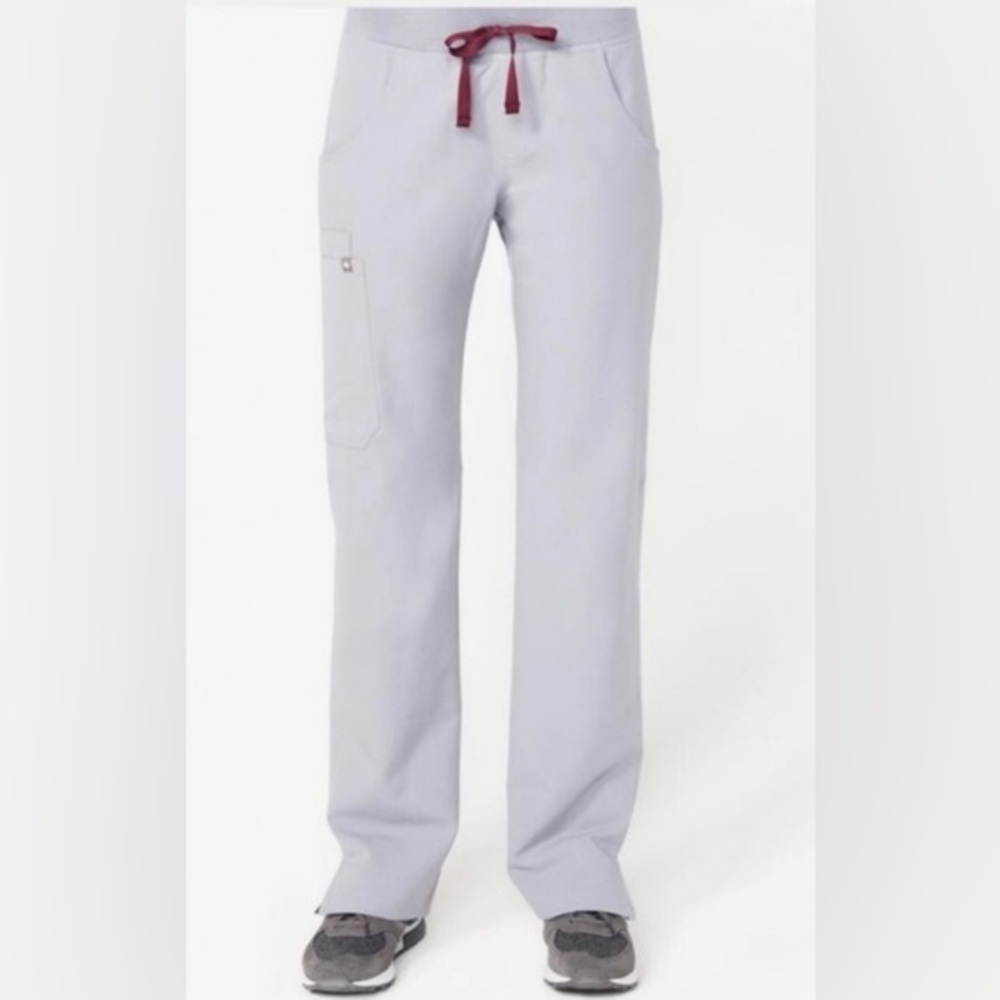 Figs Kade Cement Gray Scrub Pants Womens Size Xs Gem